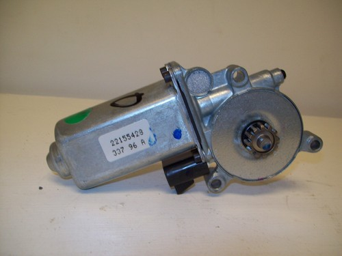 Power-window actuator prototype on a workbench